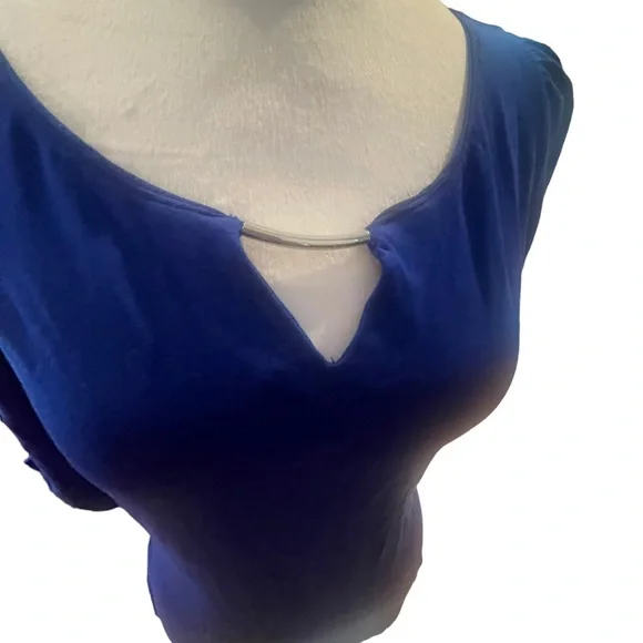 WHBM. Royal Blue w/Silver Accent. Small - Picture 8 of 12